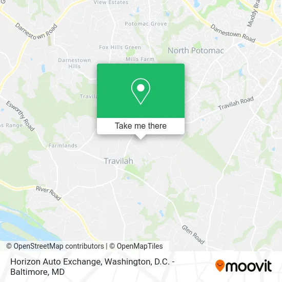 Horizon Auto Exchange map