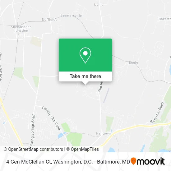 4 Gen McClellan Ct map