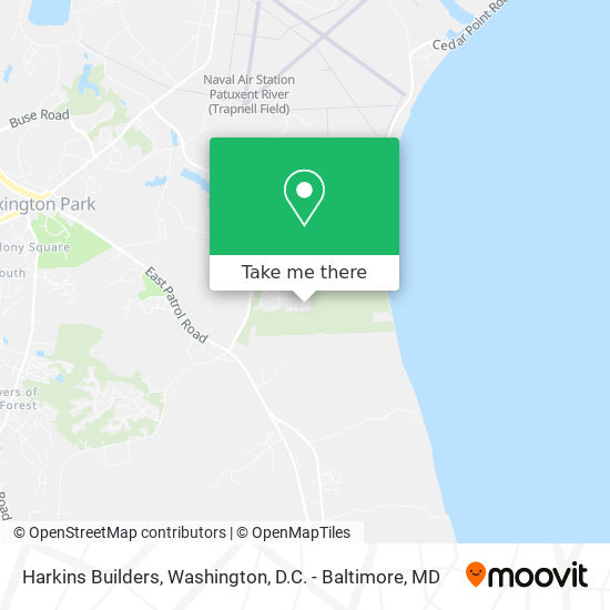 Harkins Builders map