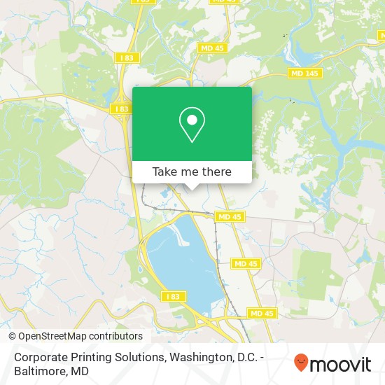 Mapa de Corporate Printing Solutions