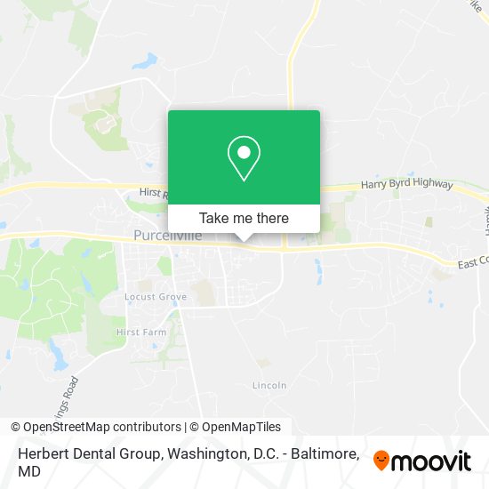 Herbert Dental Group map