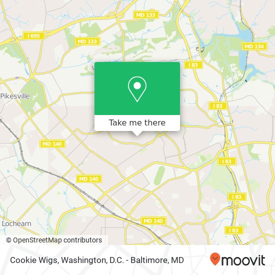 Cookie Wigs map