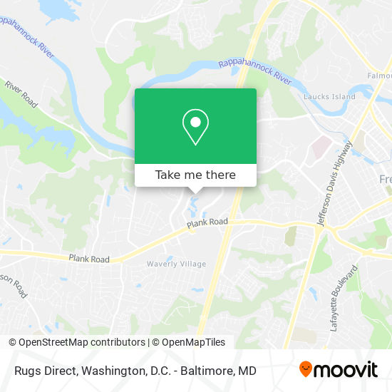 Rugs Direct map