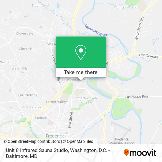 Mapa de Unit 8 Infrared Sauna Studio