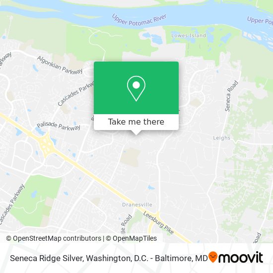 Mapa de Seneca Ridge Silver