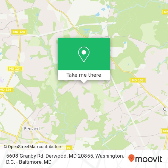 5608 Granby Rd, Derwood, MD 20855 map