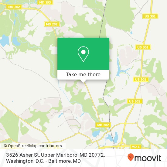 3526 Asher St, Upper Marlboro, MD 20772 map