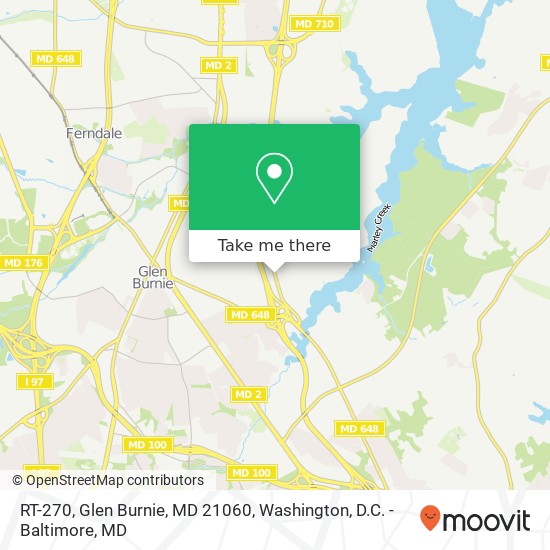 RT-270, Glen Burnie, MD 21060 map