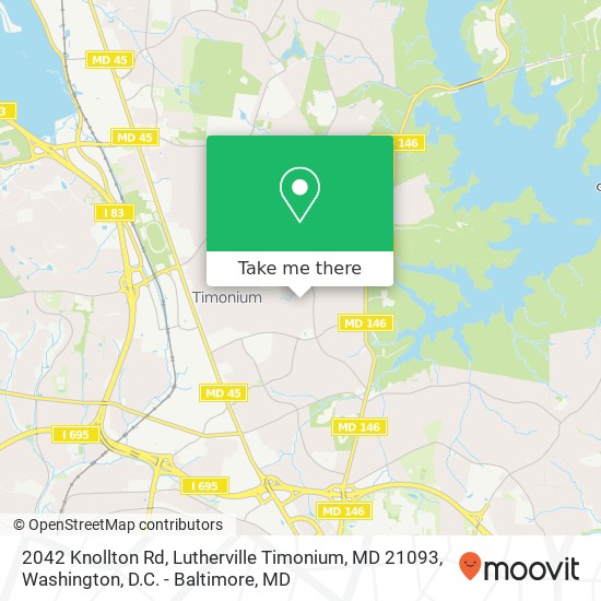 2042 Knollton Rd, Lutherville Timonium, MD 21093 map
