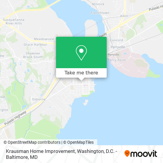 Mapa de Krausman Home Improvement