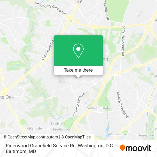 Riderwood Gracefield Service Rd map