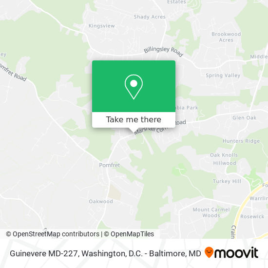 Guinevere MD-227 map