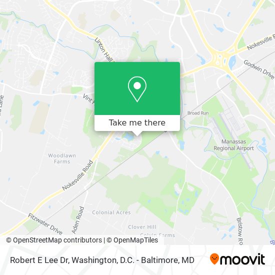 Robert E Lee Dr map