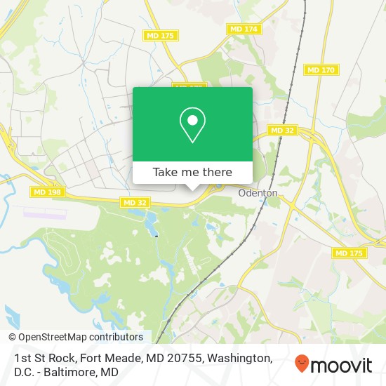 1st St Rock, Fort Meade, MD 20755 map