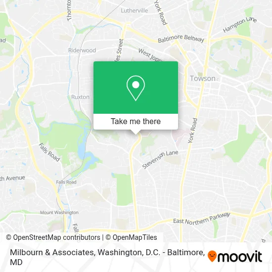 Milbourn & Associates map