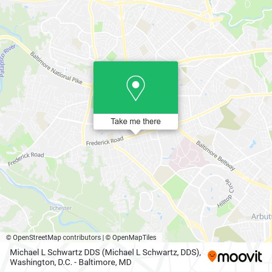 Michael L Schwartz DDS map