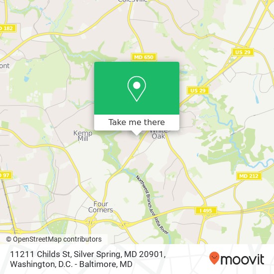 11211 Childs St, Silver Spring, MD 20901 map