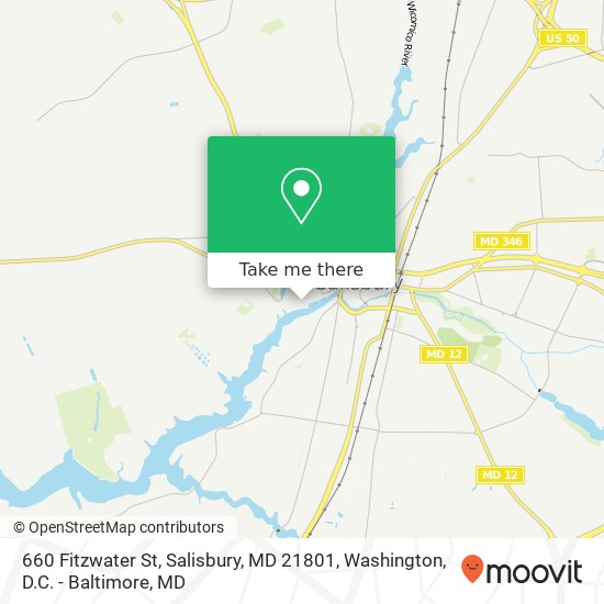 660 Fitzwater St, Salisbury, MD 21801 map