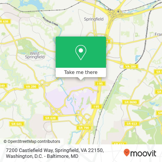 7200 Castlefield Way, Springfield, VA 22150 map