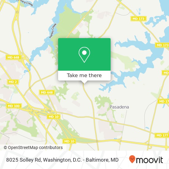 8025 Solley Rd, Glen Burnie, MD 21060 map