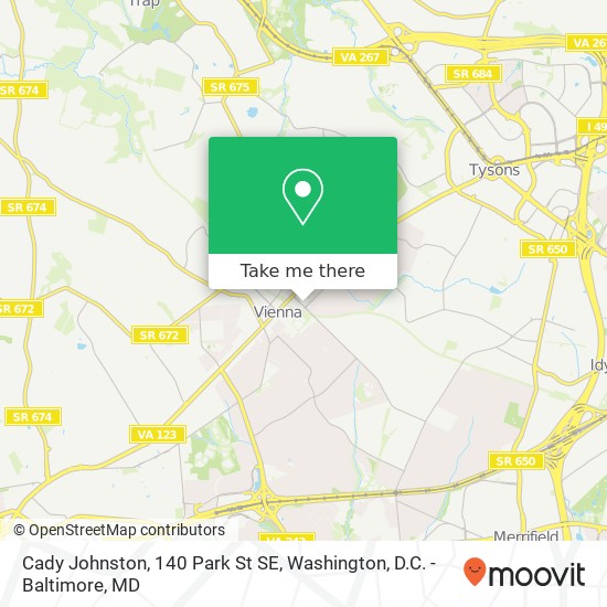 Cady Johnston, 140 Park St SE map