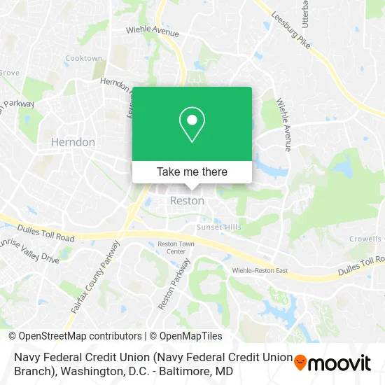 Navy Federal Credit Union map