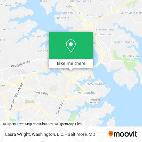 Laura Wright map