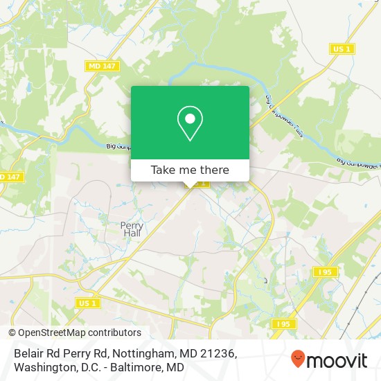 Belair Rd Perry Rd, Nottingham, MD 21236 map