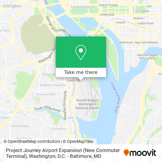Project Journey Airport Expansion (New Commuter Terminal) map