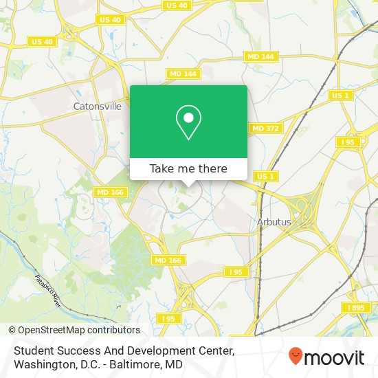 Student Success And Development Center map
