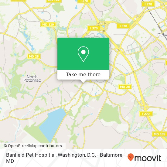 Banfield Pet Hospitial map