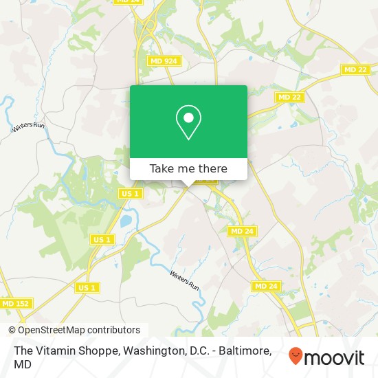 Mapa de The Vitamin Shoppe