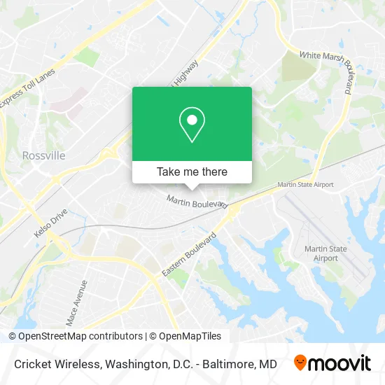 Cricket Wireless map