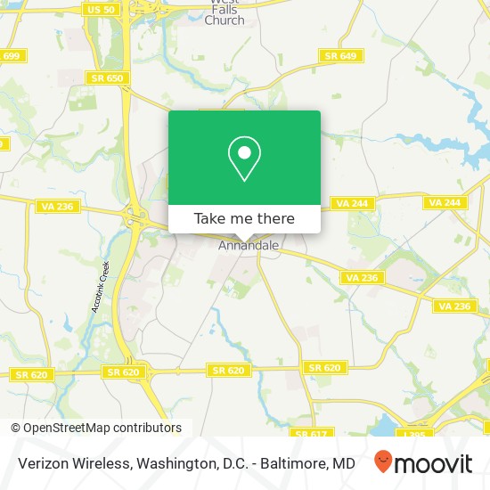 Verizon Wireless map