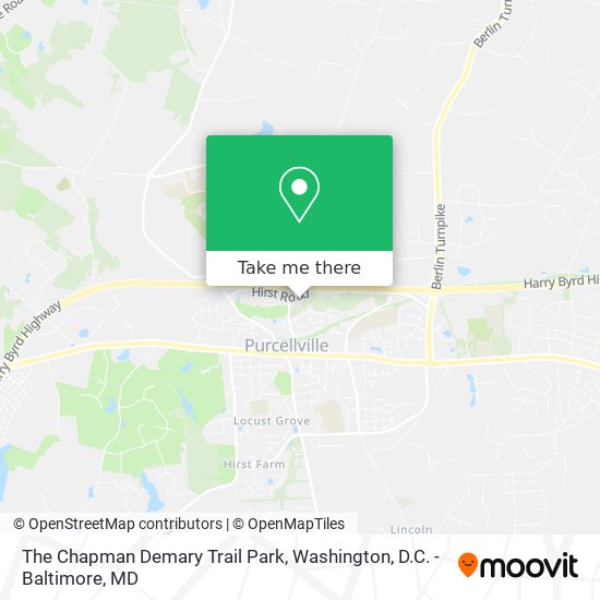 Mapa de The Chapman Demary Trail Park