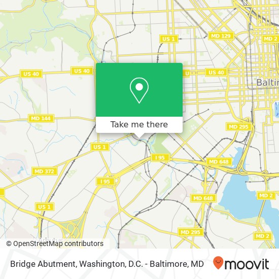 Bridge Abutment map