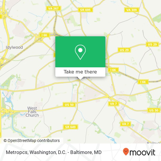 Metropcs map