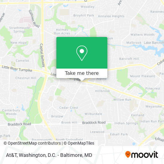 At&T map