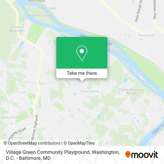 Village Green Community Playground map