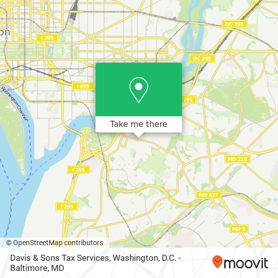 Davis & Sons Tax Services map