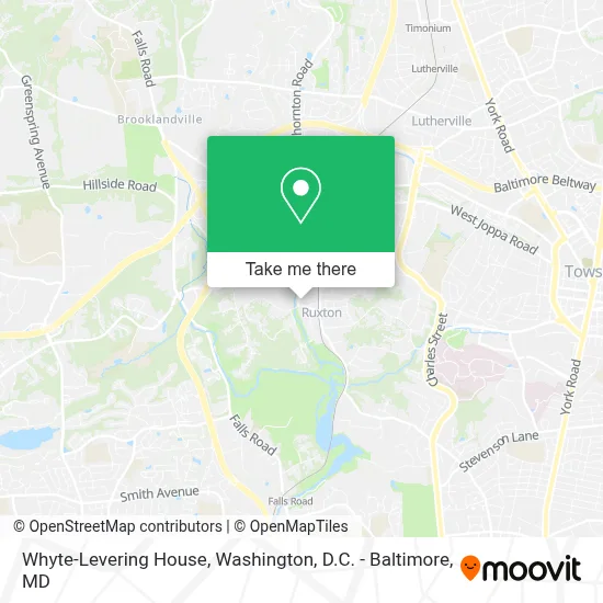 Whyte-Levering House map