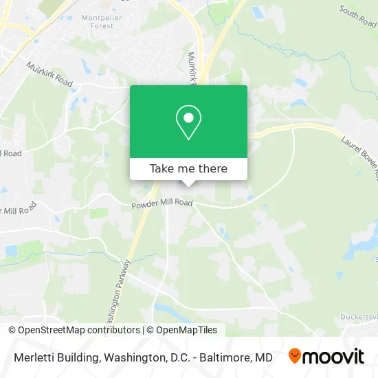 Merletti Building map