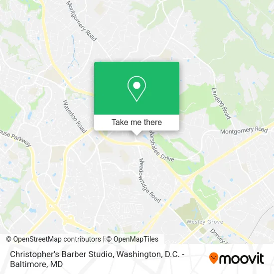 Christopher's Barber Studio map