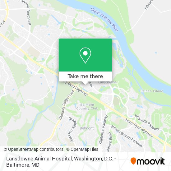 Mapa de Lansdowne Animal Hospital