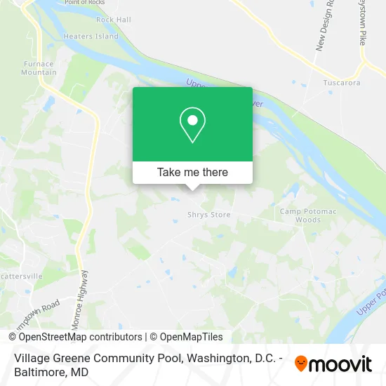 Village Greene Community Pool map