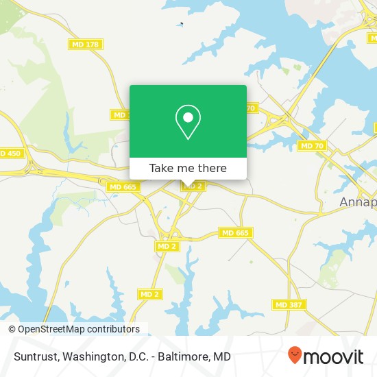 Suntrust map