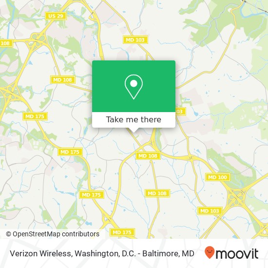 Verizon Wireless map