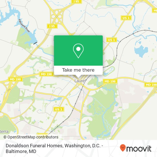 Mapa de Donaldson Funeral Homes