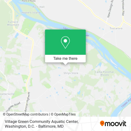 Village Green Community Aquatic Center map