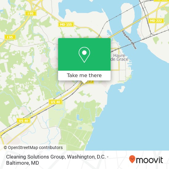 Mapa de Cleaning Solutions Group